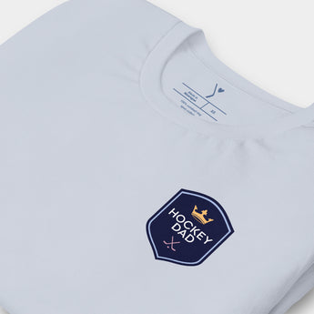 Hockey Dad Shield Cotton T-Shirt
