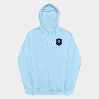 Hockey Dad Shield Hoodie