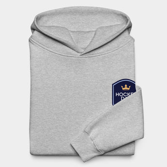 Hockey Dad Shield Oversized Hoodie