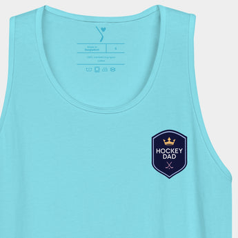 Hockey Dad Shield Men’s Tank Top