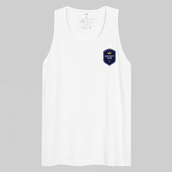 Hockey Dad Shield Men’s Tank Top