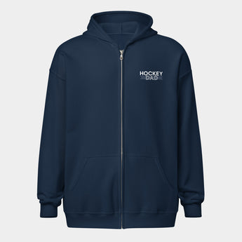 Hockey Dad Heavy Blend Zip Hoodie