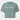Hockey Girl Blue Line Baddie Cropped T-Shirt in Mineral with White Ink