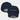 Hockey Girl Blue Line Baddie Embroidered Hat in Navy with Steel Blue Thread