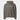 Hockey Girl Blue Line Baddie Hoodie in Graphite with Soft White Ink