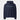 Hockey Girl Blue Line Baddie Hoodie in Navy with Steel Blue Ink