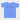 Hockey Girl Blue Line Baddie Toddler T-Shirt in Heather Columbia Blue with Navy Ink