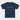 Hockey Girl Blue Line Baddie Youth Training T-Shirt in Navy with Steel Blue Ink