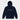 Hockey Girl Blue Line Baddie Youth Hoodie in Navy with Steel Blue Ink