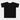 Hockey Girl Goalie Goddess Toddler T-Shirt in Black Back View