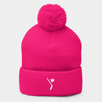 All Ages Hockey Love Essentials Pom-Pom Toque