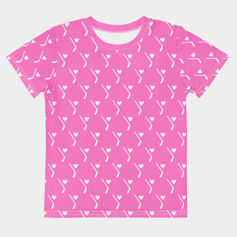 Hockey Love All Around T-Shirt for Little Kids