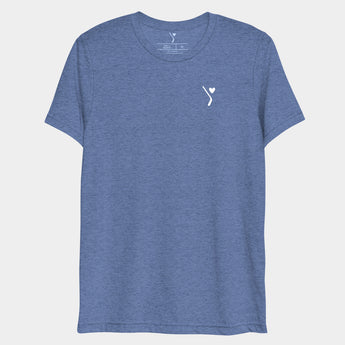 Hockey Love Tri-Blend T-Shirt