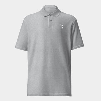 Hockey Love Unisex-Fit Embroidered Polo Shirt
