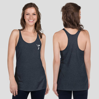 Hockey Love Women's-Fit Racerback Tank