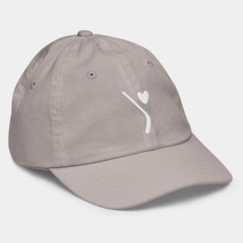 Youth-Sized Hockey Love Cap