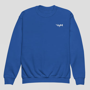 iTH Embroidered Crewneck for Kids