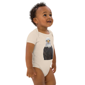 Panther . Organic Cotton Baby Onesie